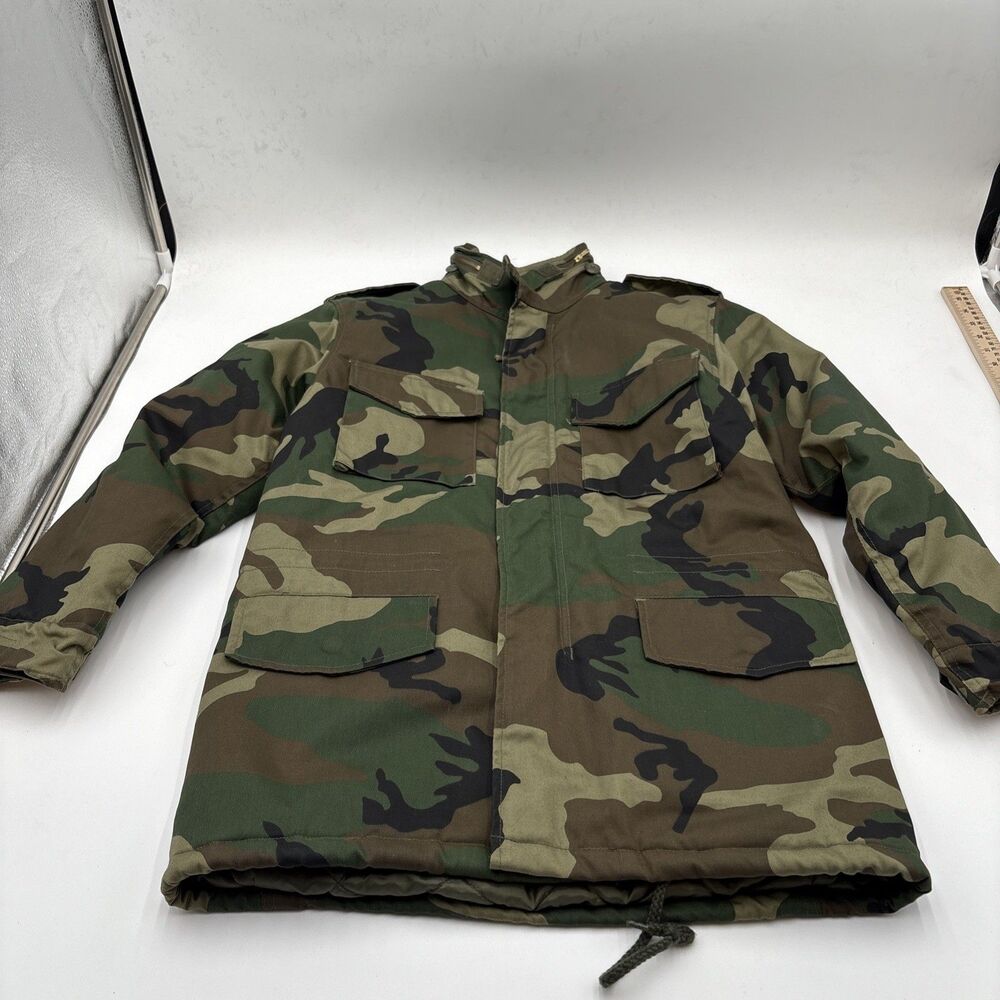 Rothco Ultra Force Junior GI Boys Med Camo Cold Weather Coat Boys Field jacket